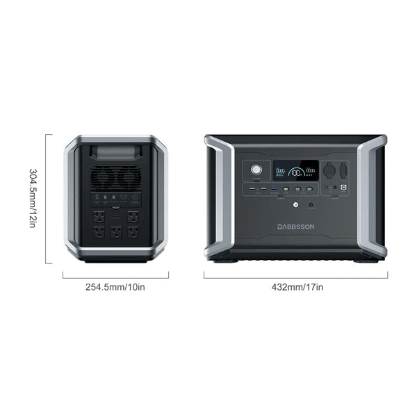 Dabbsson DBS2300 Solar Generator- 2330Wh | 2200W |  210W