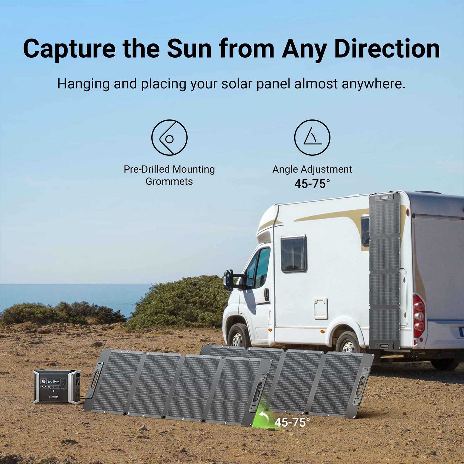 Dabbsson DBS210S Solar Panel | 210W