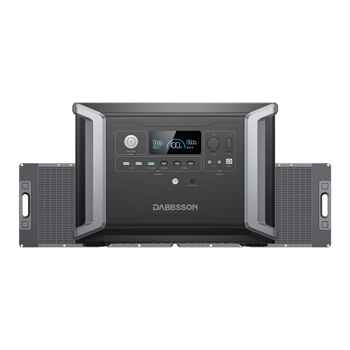 Dabbsson DBS2300 Solar Generator- 2330Wh | 2200W | 210W