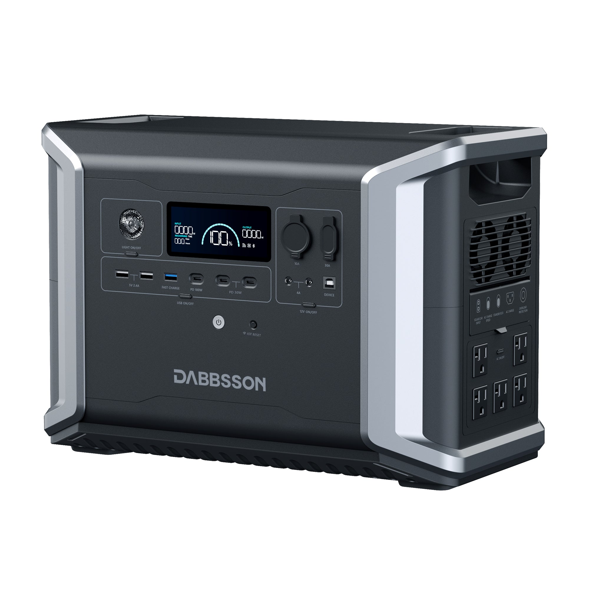 Dabbsson DBS2300 + DBS3000B Expandable Battery - 5330Wh | 2200W