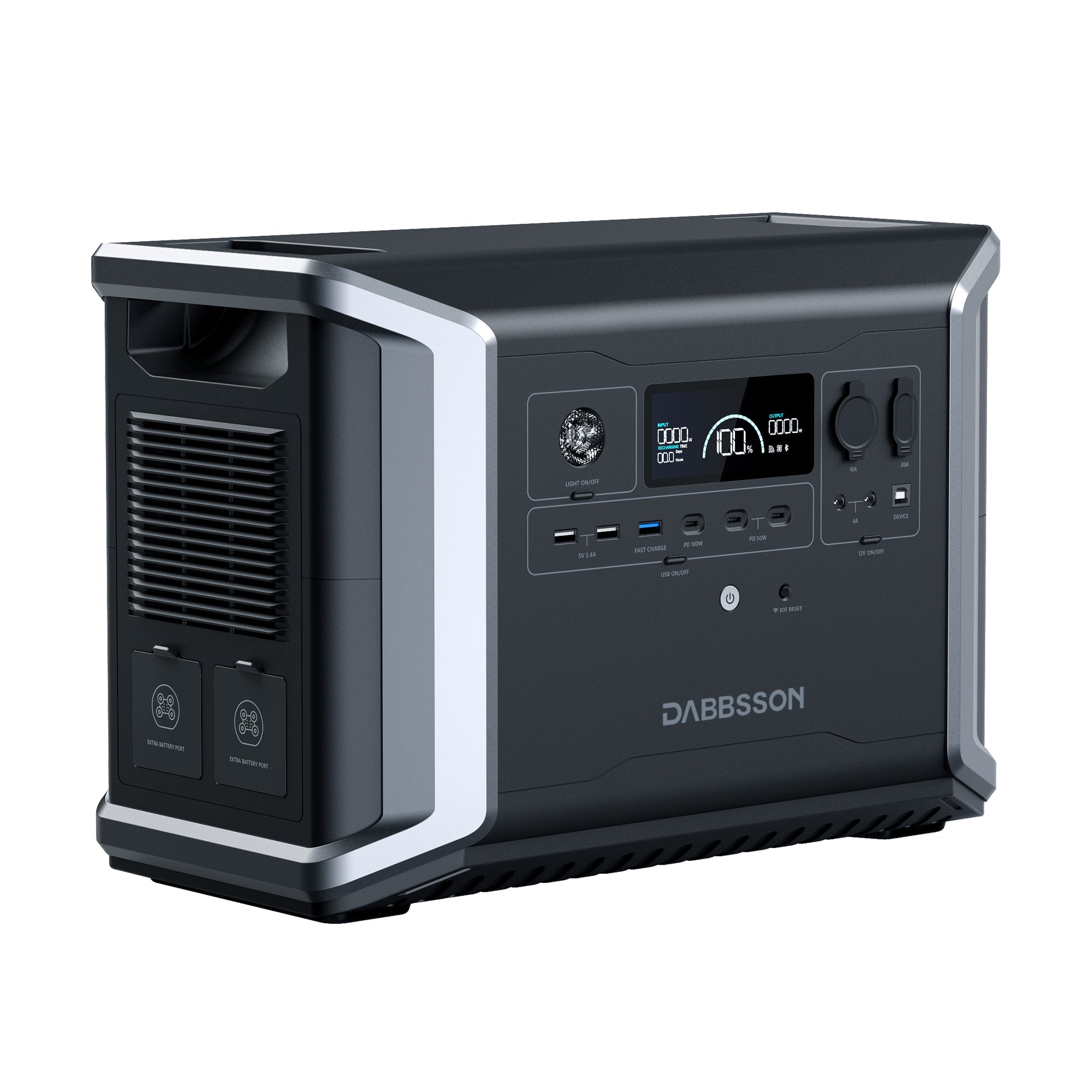 Dabbsson DBS2300 + DBS3000B Expandable Battery - 5330Wh | 2200W